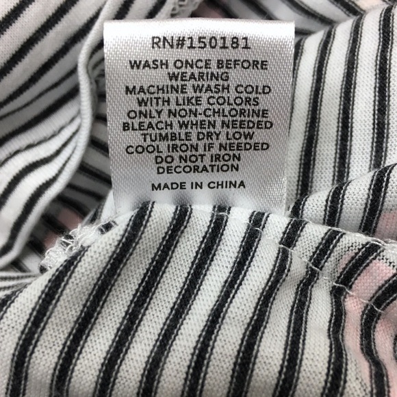 GRAYSON THREADS T Shirt Top Popsicles Stripe Hi Lo Hem Short Sleeves Size XL - Picture 8 of 10